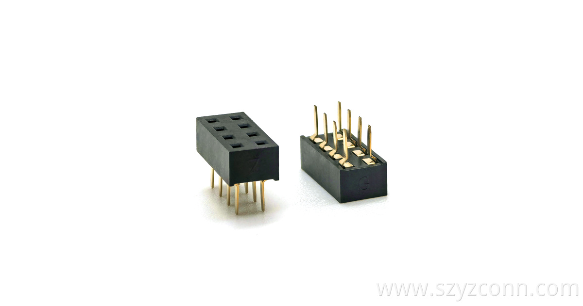 2.54mm Pitch Female header Dual Row Straight 2.54mm Pitch Female header Dual Row Straight